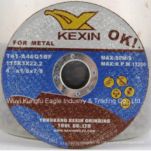Hohe Qualität Kexin Abrasive Metall Trennscheibe für Metall